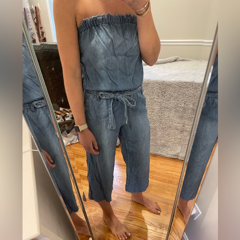 Denim jumpsuit - Picture 2 of 2